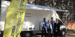 Den mobile politistation i Thorsø