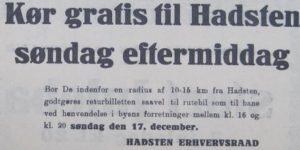 Julehandel - gør dine indkøb i Hadsten