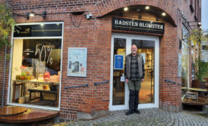 ”Sølvbryllup” med Hadsten blomster