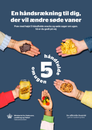 fødevarestyrelsen: Spis mindre af det søde, salte og fede