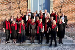 Koncert med Aarhus Kammerkor på Ulstrup Slot.