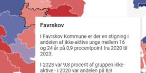 Næsten hver tiende ung i Favrskov er uden beskæftigelse og uddannelse