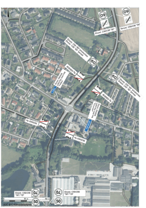 Byzone og lavere hastighed skal skabe større tryghed ved Korsholm Skole