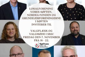 Stegt valgflæsk og politik i Søften Kultur og Idrætscenter