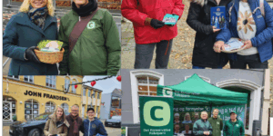 Vellykket ”POLITIKERTRÆF I GADEN”