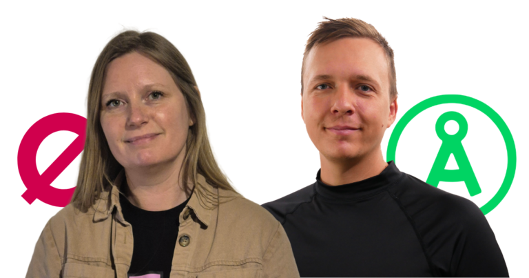 Dennis Å og Maria Ø